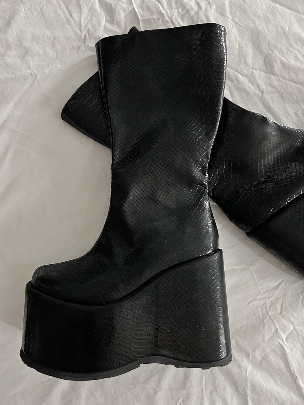 Ellie Chunky Heel Platform Boot